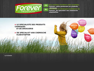 Website van Forever Products 