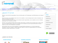Website van Novanet 