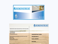 Website van Isokonstrukt 