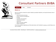 Website van Consultant Partners 