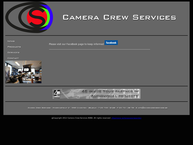 Website van Camera Crew Services 