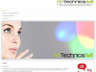 Website van RGtechnics 