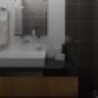 3D artist impression badkamer