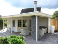 Tuinhuis-Blokhut 4356 Z+ plus 704 x 290 x 245 (h) cm