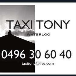 Taxi Tony Waterloo