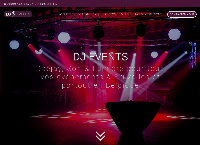 Website van DJ Events 