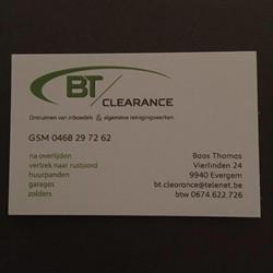 Bt/clearance