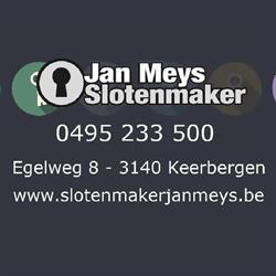 Slotenmaker Jan Meys