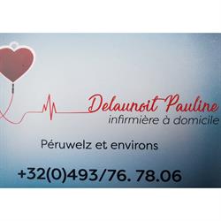 Infirmière à domicile Pauline Delaunoit