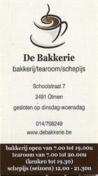 De Bakkerie (bakkerij /tearoom/schepijs)