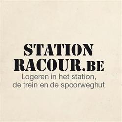 Station Racour - Vakantiewoningen - Logeren in het station, de trein en de spoorweghut