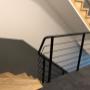 escalier tournant en parquet avec rampe Adico Work