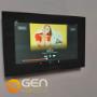 Een mooie en praktische toevoeging aan een Qbus smarthome systeem is de 8" touchscreen. Hiermee bedient u alles in uw smarthome. Verlichting, verwarming, muziek, ...