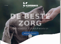 Website van Dierenartsenpraktijk Achterbos 