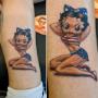 betty boop realiste couleur