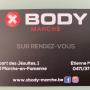 carte de visite XBody à Marche