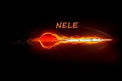 Dartsplekje bij Nele