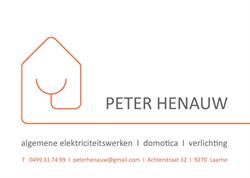 Elektriciteitswerken Peter Henauw / Renostrukt bvba