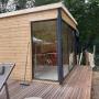 Construction véranda en bois Grimont David Ets