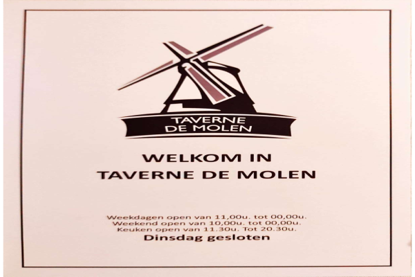 Menukaart (met prijzen)
