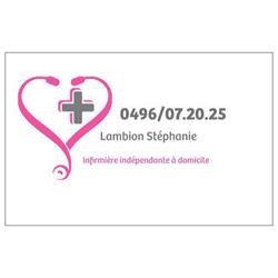 Stéphanie Lambion infirmière à domicile