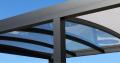 Aluminium LUMO carport 555x293x248 cm.