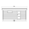 NIEUW modern houten garage S8935