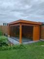 Tuinhuis-Blokhut G4434MG met glas 448 x 340cm