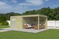 Tuinhuis-Blokhut Qube BS EXT 600x300 600x300x216 cm