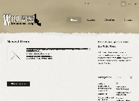 Website van Wild West Treasures 