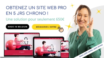 Obtenez un site web pro en 5 JRS chrono