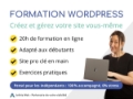 Formation WordPress
