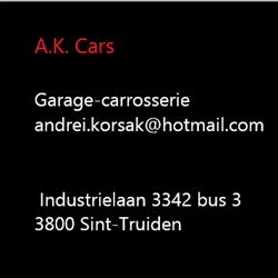 Carrosserie garage A.K. Cars