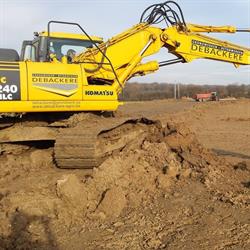 Debackere grondwerken - betonwerken