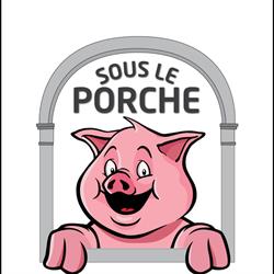 Sous le porche