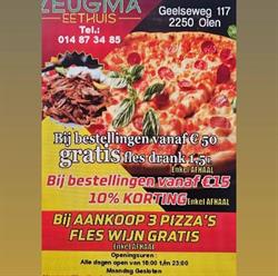 Zeugma eet huis