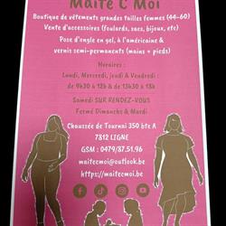 Maïté C Moi (vêtement femme grande taille et ongles semi-permanent)