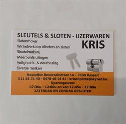 Slotenmaker Kris