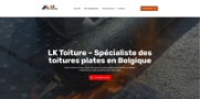 Site pour un toiturier