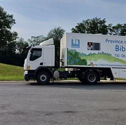 Bibliobus de la Province du Hainaut