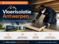 Floor insulation Antwerp post.
