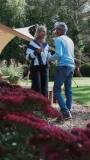 Spontane koppelfotografie door Warm