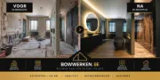 Badkamerrenovatie in Berchem Antwerpen inloopdouche
